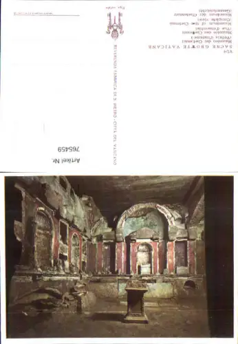765459 Vatikanstadt Sacre Grotte Vaticane Mausoleo dei Caetenni Vatikanstadt Vatican City