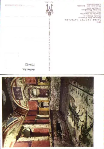 765462 Vatikanstadt Sacre Grotte Vaticane Mausoleo della Quadriga Vatikanstadt Vatican City
