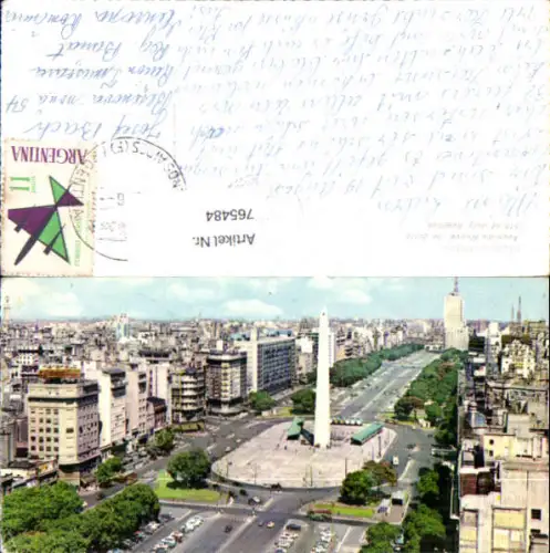 765484 Buenos Aires Obelisco Avenida 9 de Julio Buenos Aires Argentina