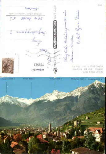 765522 Meran Obermais Texelgruppe Burggrafenamt Italy