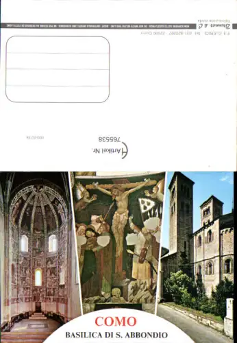 765538 Como, Basilica di S. Abbondio Provinz Como Italy
