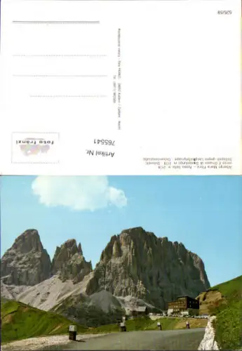 765541 Passo Sella Sellajoch Langkofelgruppe Provinz Bozen Italy