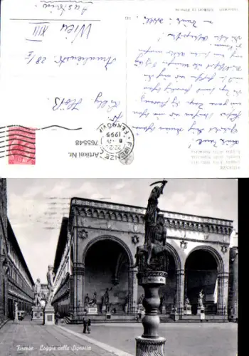 765548 Firenze Loggia della Signoria Florenz Italy