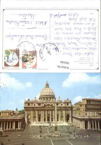 765594 Rom Petersplatz (Vatikanstadt) Vatikan Rom Italy