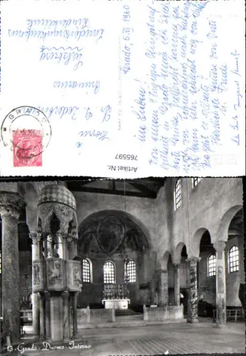 765597 Grado Duomo Interno Provinz Görz Italy