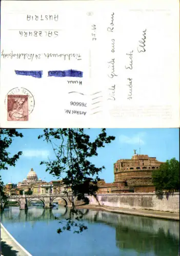 765606 Rom Engelsburg Petersdom Metropolitan City of Rome Capital Italy