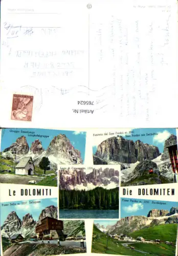765624 Dolomiten Langkofelgruppe Sass Pordoi Karersee Sellajoch Pordoijoch Bozen-Südtirol Italy