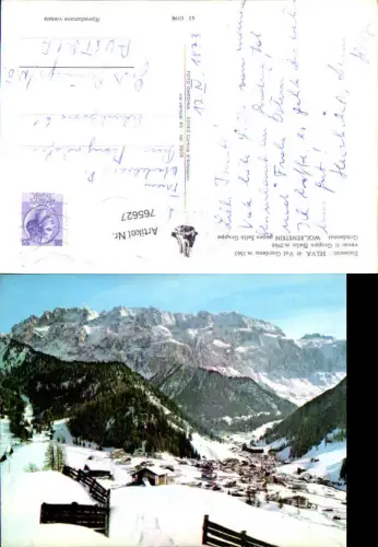 765627 Selva di Val Gardena Wolkenstein Grödental Sella Bozen Italy Trentino