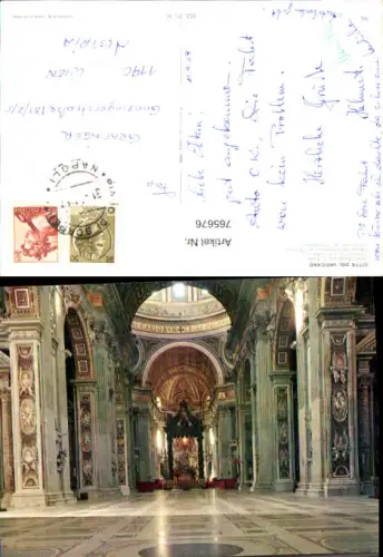 765676 Città del Vaticano Petersdom Città del Vaticano Vatican City