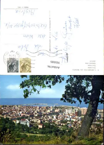 765685 S. Benedetto del Tronto Panorama Provinz Ascoli Piceno Italy