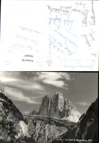 765687 Tre Cime di Lavaredo Drei Zinnen Gröden Belluno Italy