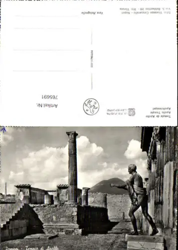 765691 Pompei Tempio di Apollo Neapel Italy