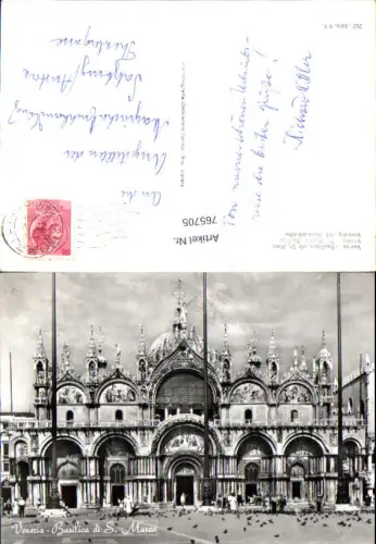 765705 Venezia Basilica di S. Marco Venedig Italy