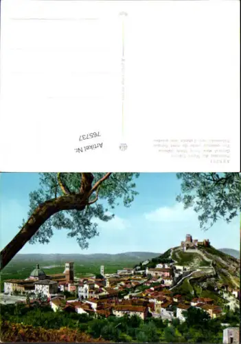 765737 Assisi (Panorama dal Monte Subasio) Provinz Perugia Italy
