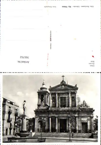 765752 Gela Duomo Freies Gemeindekonsortium Caltanissetta Italy