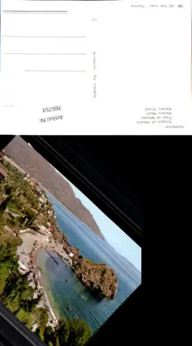 765753 Taormina, Spiaggia di Mazzarò Messina Italy