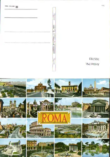 765783 Roma Metropolitanstadt Rom Hauptstadt Italy