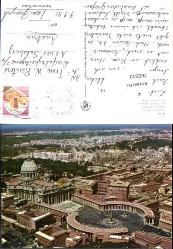 765810 Rom Metropolitanstadt Rom Italy Vatikan Petersplatz