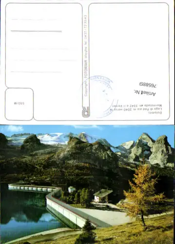 765889 Lago di Fedaia Dolomiti Marmolada Trentino Trento Belluno Italy