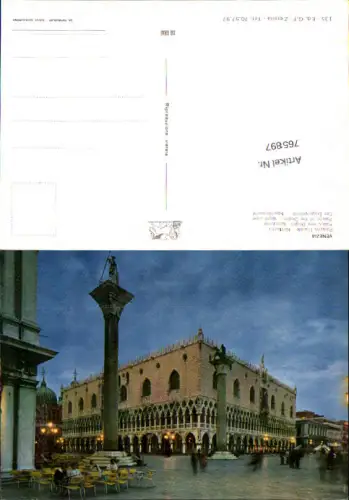 765897 Venezia Dogenpalast Metropolitanstadt Venedig Italy