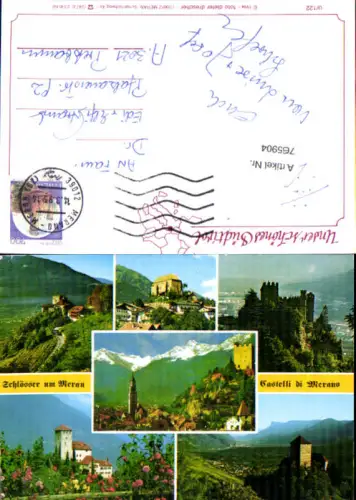 765904 Schlösser um Meran Merano Bezirksgemeinschaft Burggrafenamt Italy