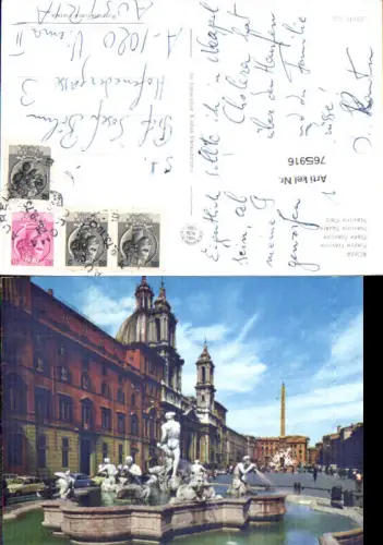 765916 Rom Piazza Navona Metropolitanstadt Rom Italy
