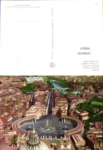 765921 Rom Petersplatz Metropolitanstadt Rom Italy