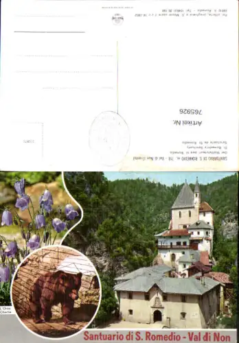 765926 Santuario di S. Romedio Predaia Val di Non Provinz Trient Italy