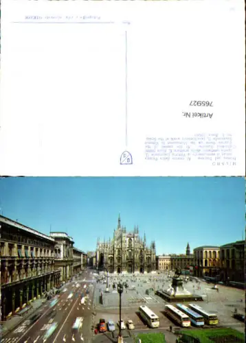 765927 Milano Piazza del Duomo Metropolitanstadt Mailand Italy