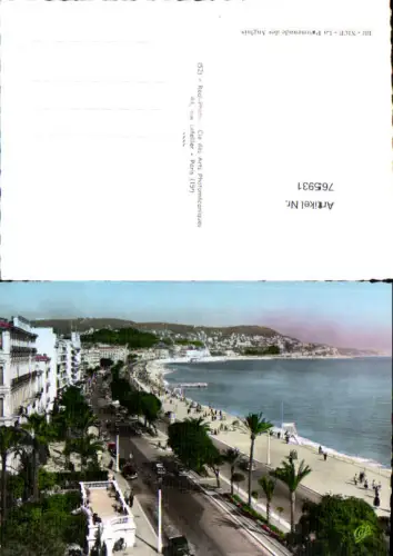 765931 Nice, La Promenade des Anglais Département Alpes-Maritimes France