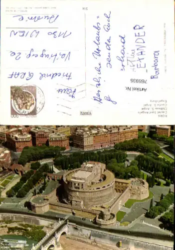 765935 Roma Castel Sant'Angelo Engelsburg Metropolitanstadt Rom Italy