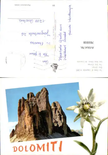 765938 Drei Zinnen Tre Cime di Lavaredo Gröden Dolomiten Bozen Südtirol Italy