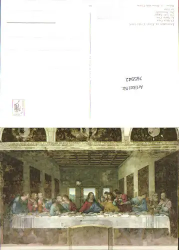 765942 Mailand Das Abendmahl in S. Maria delle Grazie Metropolitanstadt Mailand Italy