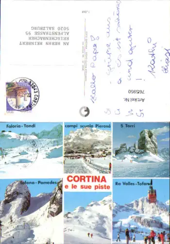 765950 Cortina d'Ampezzo Faloria Tondi Tofana Belluno Italy