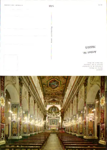 766005 Amalfi Interno del Duomo Provinz Salerno Italy