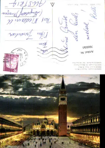 766035 Venedig Piazza S. Marco Venedig Italy