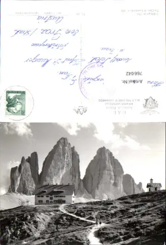 766042 Rifugio Locatelli Tre Cime di Lavaredo Toblach Auronzo di Cadore Südtirol Italy