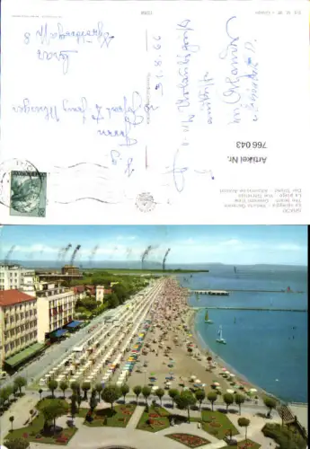766043 Grado Der Strand Allgemeine Ansicht Provinz Gorizia Italy