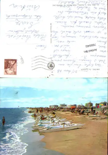 766045 Bibione La Spiaggia Provinz Venedig Italy Strandleben