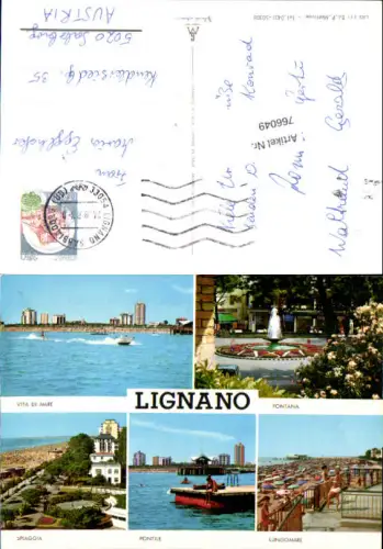 766049 Lignano Sabbiadoro Vita di Mare Pontile Lungomare Udine Italy