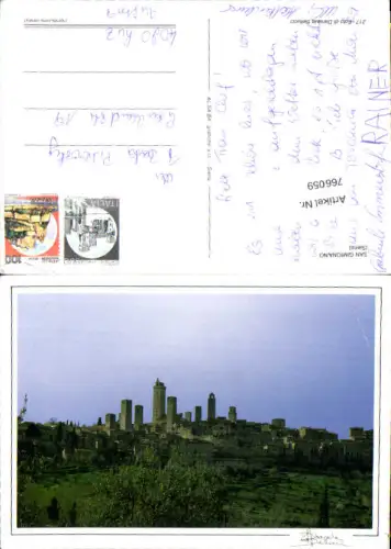 766059 San Gimignano Provinz Siena Italy