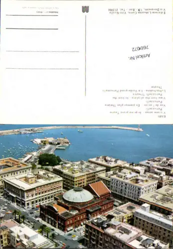 766072 Bari Teatro Petruzzelli Bari Italy