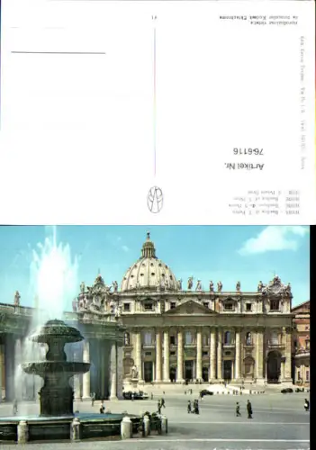 766116 Rom Petersdom Rom Italy vatikan