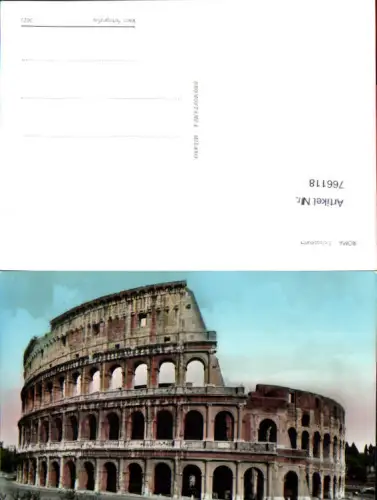 766118 Rom Colosseum Rom Italy