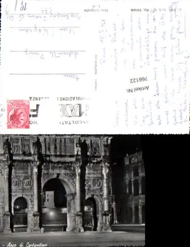 766122 Rom Arco di Costantino Rom Italy