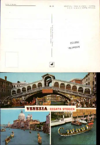 766132 Venezia Regata Storica Venedig Italy