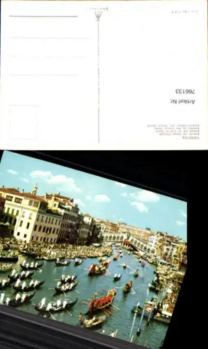 766133 Venedig Regata am Canal Grande Venedig Italy