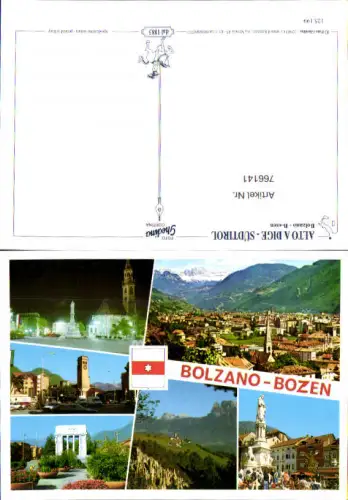 766141 Bolzano-Bozen Provinz Bozen Südtirol Italy
