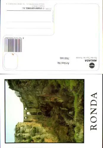766146 Ronda (Tajo de Ronda) Provincia de Málaga Spain