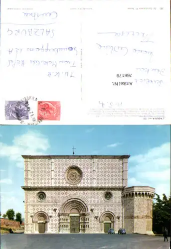 766179 L'Aquila Basilica di Santa Maria di Collemaggio Provinz L'Aquila Italy